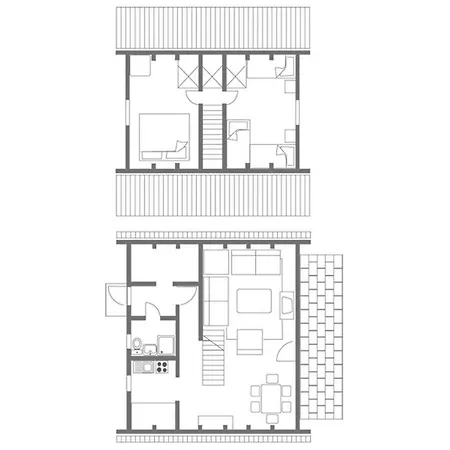 Ferienwohnpark Nurdachhaus Typ 8 Ndw 082 別荘 インメンシュタート・アム・ボーデンゼー